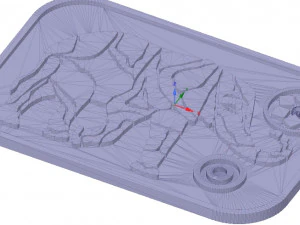 tray stand for plates and hot items elefant 212 3d-print and cnc 3D Print Model