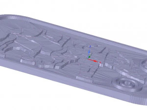 tray stand for plates and hot items elefant 212 3d-print and cnc 3D Print Model