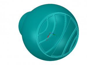 simple-made furniture handle knob v05 3d-print and cnc Modelo de Impressão 3D