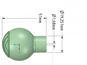 simple-made furniture handle knob v05 3d-print and cnc 3D Print Model