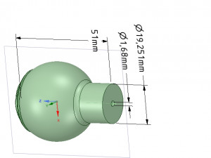 simple-made furniture handle knob v05 3d-print and cnc Modelo de Impressão 3D