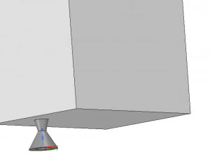 small vibro leg foot for pc vr02 for 3d-print cnc 3D Print Model