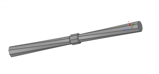 custom-made baluster pillar stairs handle techno v07 3d-print cnc Modello di stampa 3D .c4d .max .obj .3ds .fbx .stl .blend 