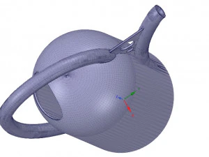 handle watering can for flowers v01 3d-print and cnc 3D Print Model