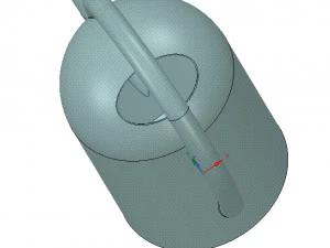 handle watering can for flowers v01 3d-print and cnc 3D Print Model