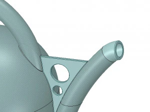 handle watering can for flowers v01 3d-print and cnc 3D Print Model