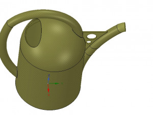 handle watering can for flowers v01 3d-print and cnc Model do druku 3D
