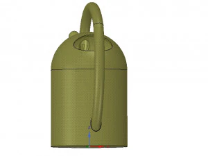 handle watering can for flowers v01 3d-print and cnc 3D Print Model