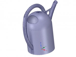 handle watering can for flowers v01 3d-print and cnc 3D Print Model