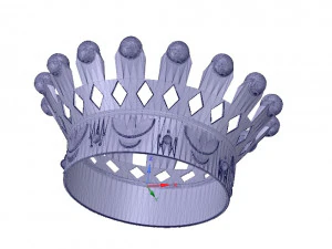 emperor crown of 3d printer for 3d-print and cnc 3D Print Model