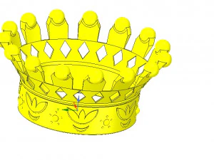 emperor crown of 3d printer for 3d-print and cnc 3D Print Model