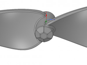 turbine propeller screw 3d-print and cn Model Cetak 3D