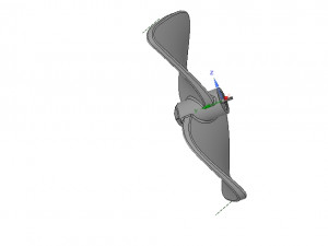 turbine propeller screw 3d-print and cn Model Cetak 3D