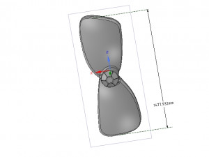 turbine propeller screw 3d-print and cn Model Cetak 3D