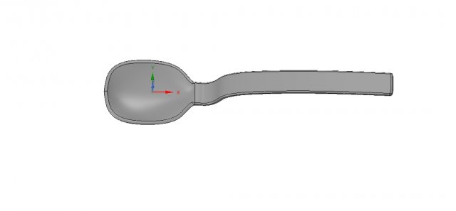 kitchen laboratory spoon for real 3d printing 3D 打印模型 .c4d .max .obj .3ds .fbx .stl .blend 