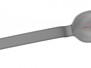 kitchen laboratory spoon for real 3d printing 3D Print Model