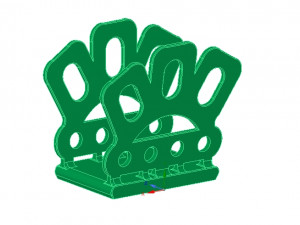 kitchen table napkin holder for real 3d printing 3D 프린트 모델