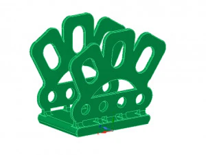 kitchen table napkin holder for real 3d printing 3D Print Model