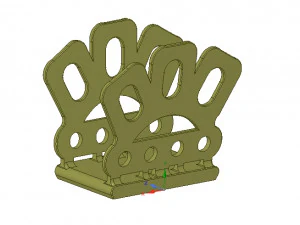 kitchen table napkin holder for real 3d printing 3D Print Model