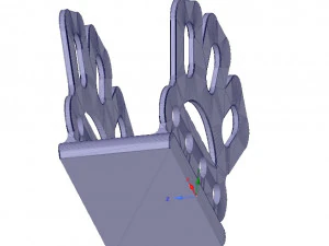 kitchen table napkin holder for real 3d printing 3D Print Model
