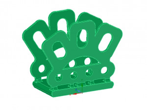 kitchen table napkin holder for real 3d printing 3D 프린트 모델