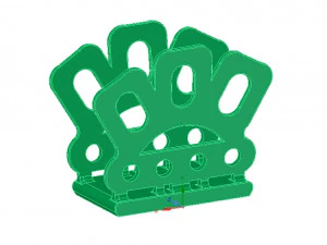 kitchen table napkin holder for real 3d printing 3D Print Model