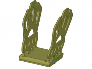 kitchen table napkin holder for real 3d printing 3D 프린트 모델