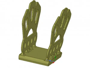 kitchen table napkin holder for real 3d printing 3D Print Model
