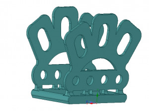 kitchen table napkin holder for real 3d printing 3D 프린트 모델