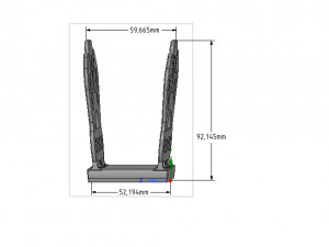 kitchen table napkin holder for real 3d printing 3D 프린트 모델
