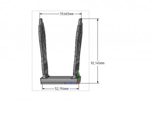 kitchen table napkin holder for real 3d printing 3D Print Model