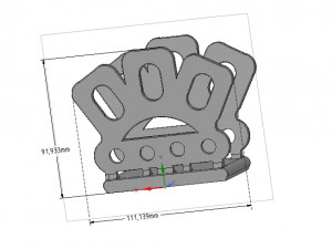 kitchen table napkin holder for real 3d printing 3D 프린트 모델