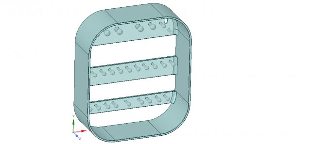 key wall holder housekeeper for real 3d printing Modello di stampa 3D .c4d .max .obj .3ds .fbx .stl .blend 