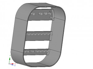 key wall holder housekeeper for real 3d printing Modello di stampa 3D