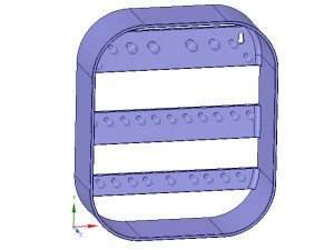 key wall holder housekeeper for real 3d printing Modello di stampa 3D