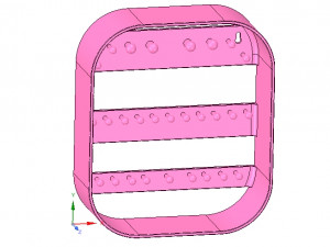 key wall holder housekeeper for real 3d printing Modello di stampa 3D