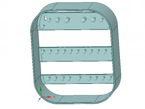 key wall holder housekeeper for real 3d printing Modello di stampa 3D