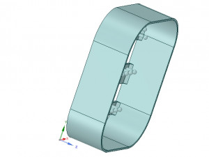 key wall holder housekeeper for real 3d printing Modello di stampa 3D