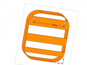 key wall holder housekeeper for real 3d printing Modello di stampa 3D