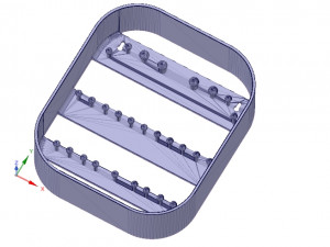 key wall holder housekeeper for real 3d printing Modello di stampa 3D