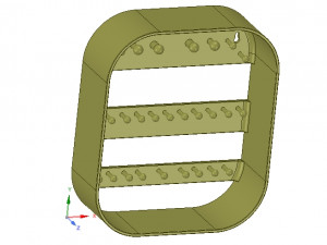 key wall holder housekeeper for real 3d printing Modello di stampa 3D