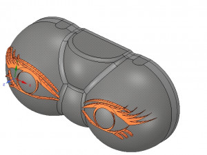 glasses case for 3d-print and cnc 3D-Druckmodell