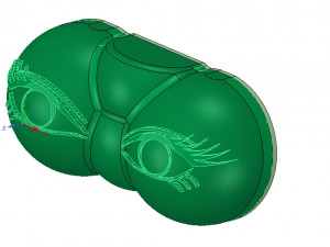 glasses case for 3d-print and cnc 3D-Druckmodell
