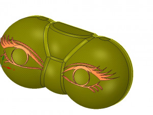 glasses case for 3d-print and cnc 3D-Druckmodell