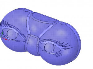 glasses case for 3d-print and cnc 3D-Druckmodell