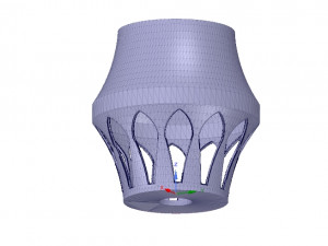 lights lampshade for real 3d printing Modelo de Impressão 3D