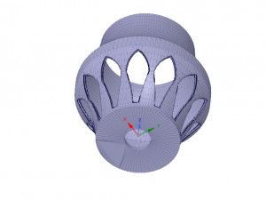lights lampshade for real 3d printing Modelo de Impressão 3D