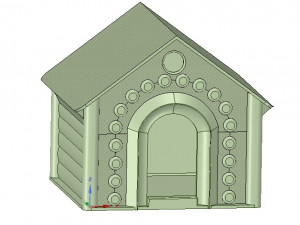 doghouse cathouse housekeeper for real 3d printing 3Dプリントモデル