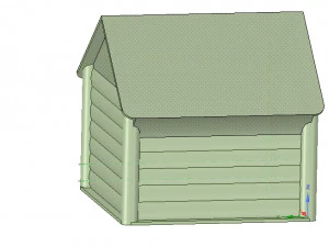 doghouse cathouse housekeeper for real 3d printing 3D Print Model