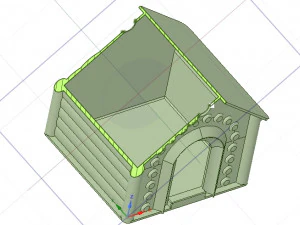 doghouse cathouse housekeeper for real 3d printing 3D Print Model